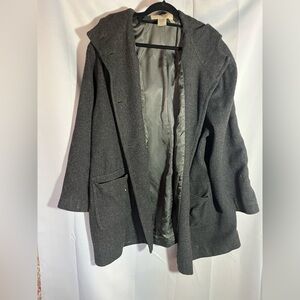 Eddie Bauer wool blend coat - XXL Tall - grey